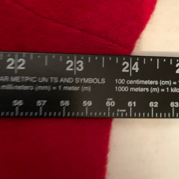 Calvin Klein Women’s Cardigan Sweater Wool Blend Large Red/Black - Picture 8 of 13